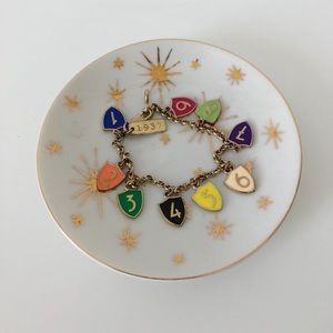 Madewell Numbers Charm Bracelet